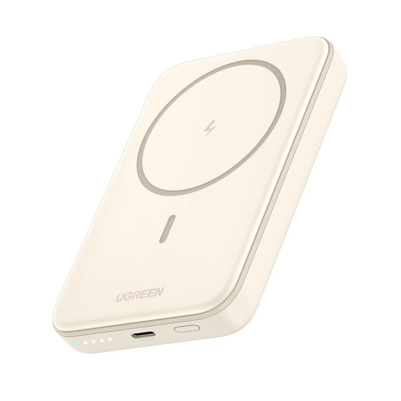 Ugreen POWERBANK Ss Fil 10kmAh 15W + Câble Crème 75983B · Tous les accessoires PC portables · Informat Systems Strasbourg