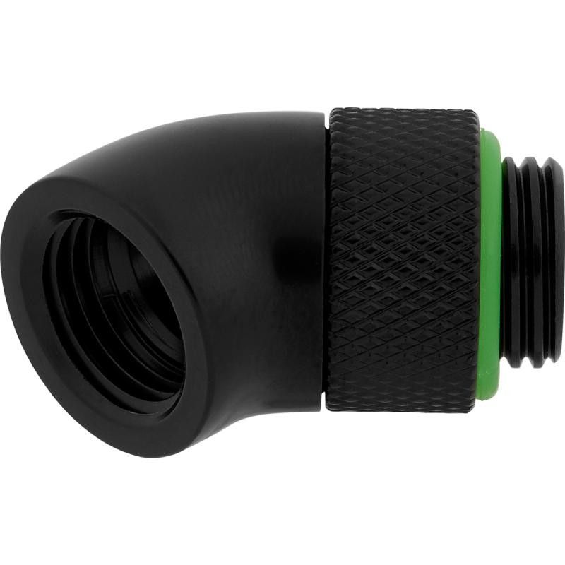 CORSAIR Hydro X Series XF Embout 45° rotatif - Noir (x 2) · Pâte thermique · Informat Systems Strasbourg