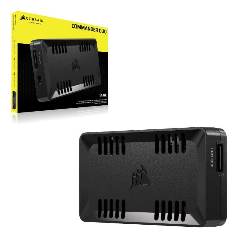 CORSAIR Commander Duo Lighting and Fan Controller  ARGB and iCUE LINK Hybrid · Accessoires Boîtiers · Informat Systems St... (image 5)