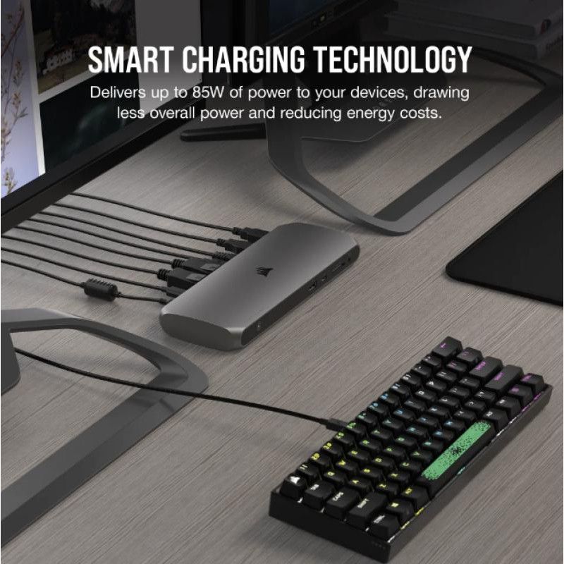 CORSAIR TBT100 Thunderbolt 3 Dock · Accessoires Portables · Informat Systems Strasbourg (image 6)