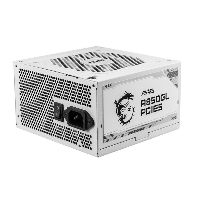MSI MAG A850GL PCIE5 WHITE - 80+ Gold · Alimentations · Informat Systems Strasbourg (image 2)