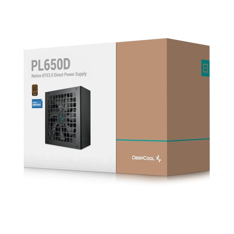DEEPCOOL PL650-D - 80 + Bronze - ATX 3.1 · Alimentations · Informat Systems Strasbourg (image 9)