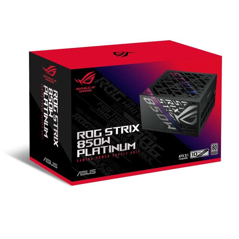 ASUS ROG STRIX 850P GAMING Platinum · Alimentations · Informat Systems Strasbourg (image 15)