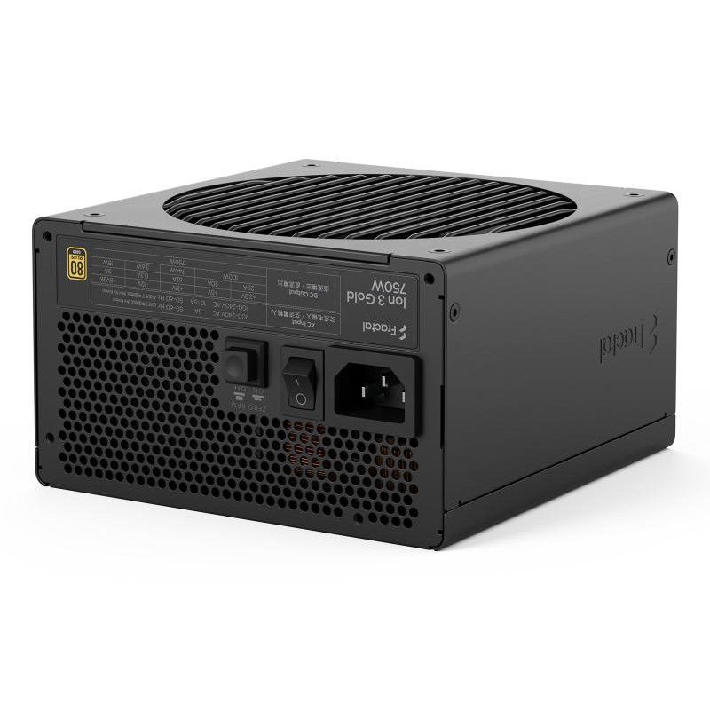 FRACTAL DESIGN FRACTAL Ion 3 Gold 750W Black, EU Cord · Alimentations · Informat Systems Strasbourg (image 13)