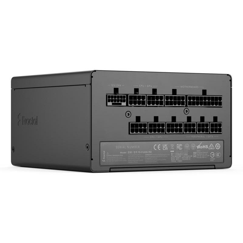 FRACTAL DESIGN FRACTAL Ion 3 Gold 750W Black, EU Cord · Alimentations · Informat Systems Strasbourg (image 10)