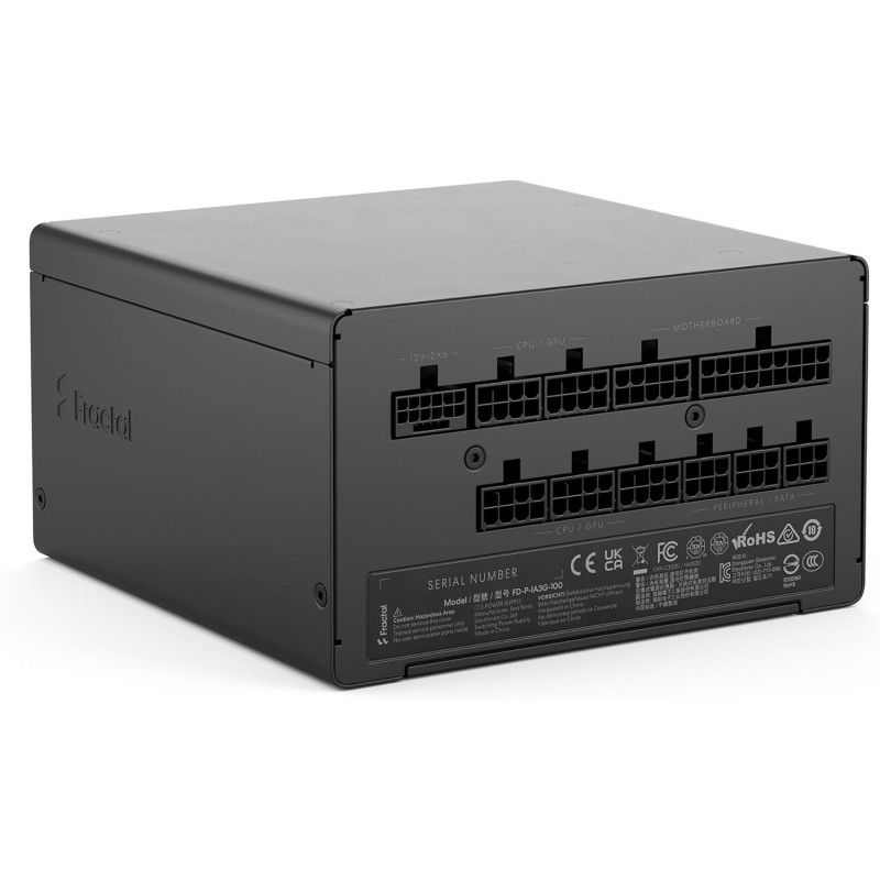 FRACTAL DESIGN FRACTAL Ion 3 Gold 1000W Black, EU Cord · Alimentations · Informat Systems Strasbourg (image 5)