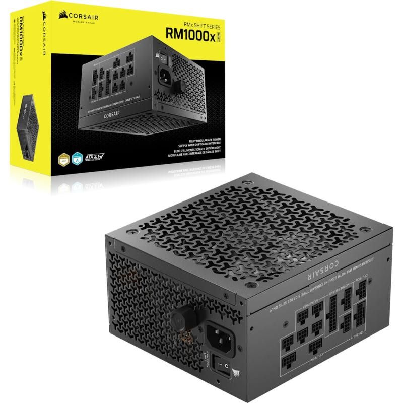 CORSAIR 2025 RMx Shift Series 1000 Watt ATX Fully Modular Cybenetics Gold Power · Alimentations · Informat Systems Strasbourg (image 2)