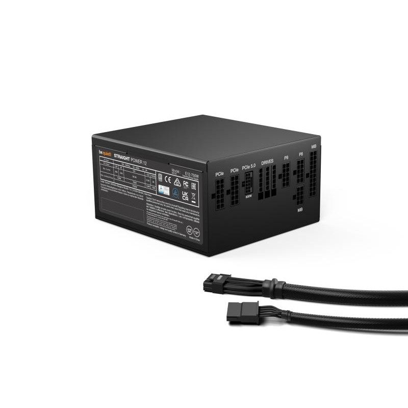 BE QUIET! be quiet! Straight Power 12 Platinum 750W · Alimentations · Informat Systems Strasbourg (image 2)
