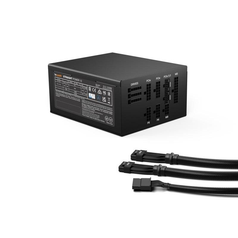BE QUIET! Straight Power 12 Platinum 1200W · Alimentations · Informat Systems Strasbourg (image 2)