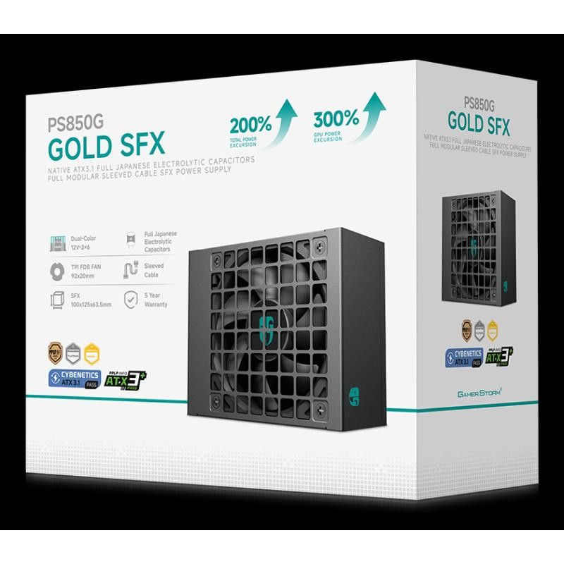DEEPCOOL GAMER STORM PS850G - 80 PLUS Gold · Alimentations · Informat Systems Strasbourg (image 9)