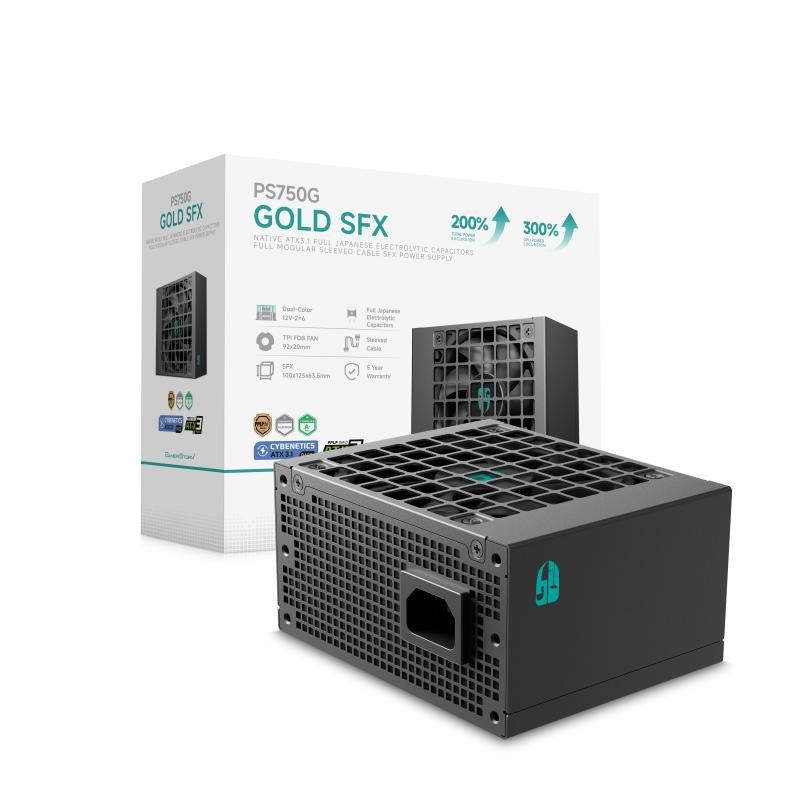 DEEPCOOL GAMER STORM SFX PS750G - 80 PLUS Gold · Alimentations · Informat Systems Strasbourg (image 9)