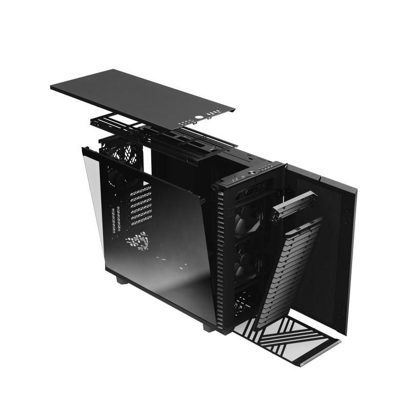 FRACTAL DESIGN FRACTAL Define 7 Black TGD · Boitiers · Informat Systems Strasbourg (image 25)