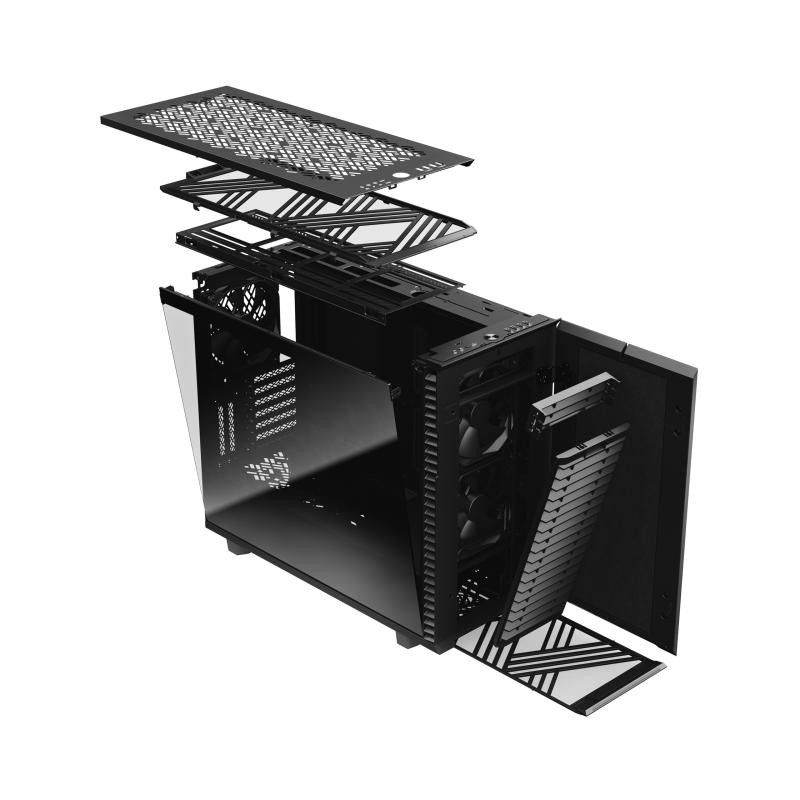 FRACTAL DESIGN FRACTAL Define 7 Black TGD · Boitiers · Informat Systems Strasbourg (image 26)