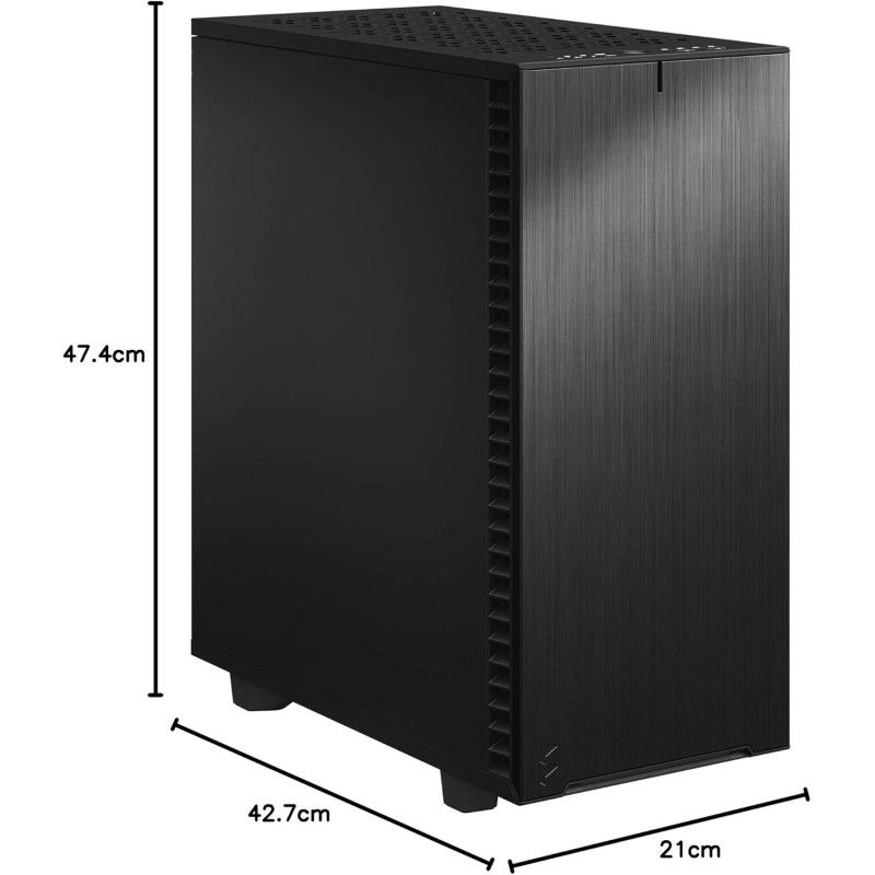 FRACTAL DESIGN FRACTAL Define 7 Compact Black Solid · Boîtiers · Informat Systems Strasbourg (image 5)