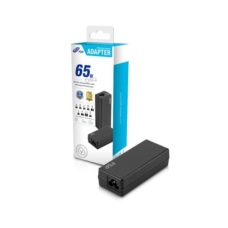 FSP (FORTRON) Chargeur Universelle 65W Pro · Accessoires Portables · Informat Systems Strasbourg (image 4)