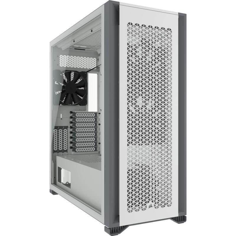 CORSAIR 7000D AIRFLOW Blanc · Boîtiers · Informat Systems Strasbourg