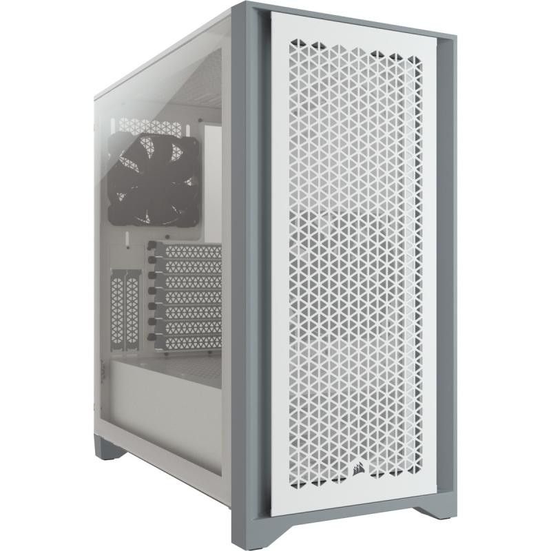 CORSAIR iCUE 4000D AIRFLOW Blanc · Boîtiers · Informat Systems Strasbourg