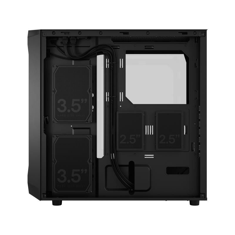 Fractal Design Focus 2 Black TG Clear Tint · Boîtiers · Informat Systems Strasbourg (image 5)