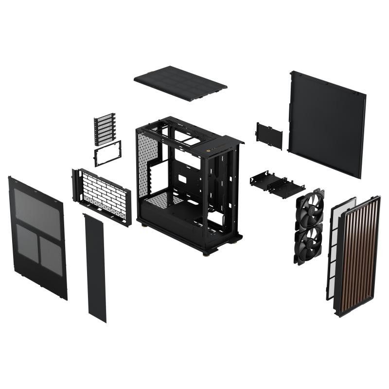 FRACTAL DESIGN FRACTAL North Charcoal Black · Boîtiers · Informat Systems Strasbourg (image 8)