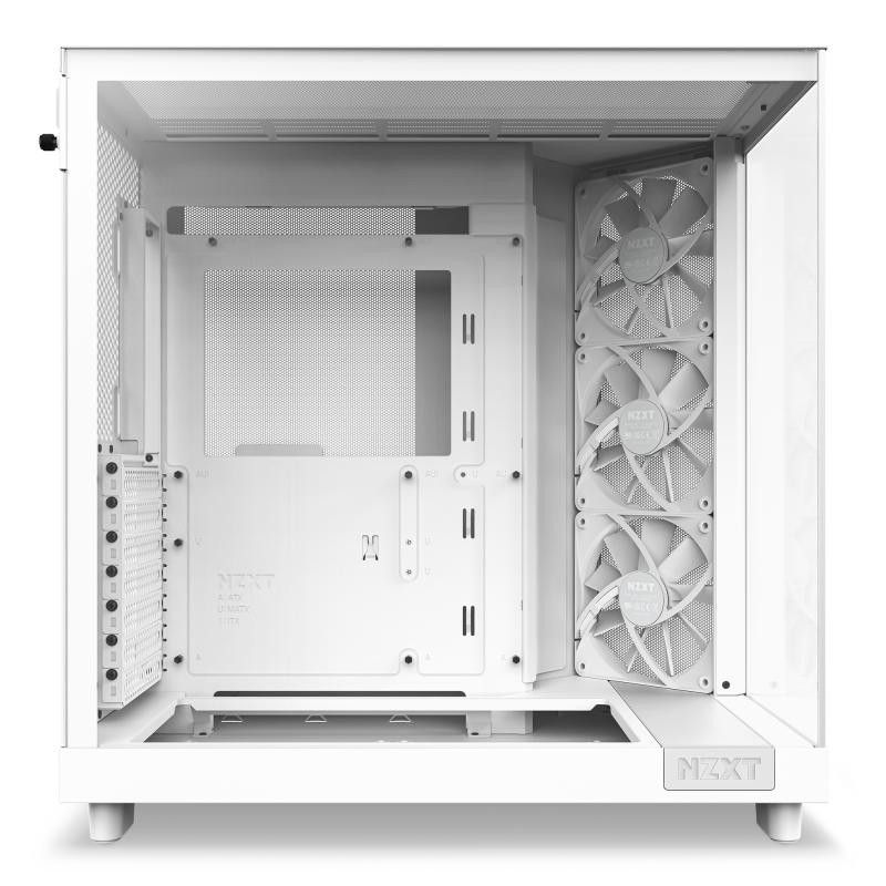 NZXT H6 Flow Whiteo · Boîtiers · Informat Systems Strasbourg (image 12)