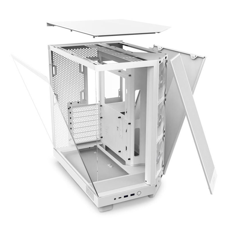 NZXT H6 Flow RGB Whiteo · Boîtiers · Informat Systems Strasbourg (image 14)
