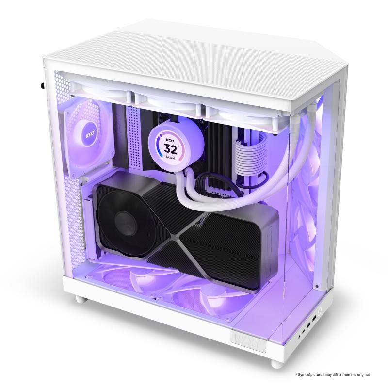NZXT H6 Flow RGB Whiteo · Boîtiers · Informat Systems Strasbourg (image 15)