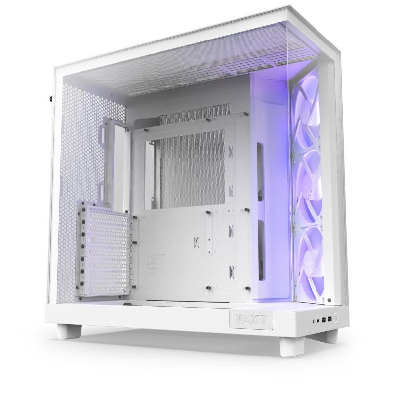 NZXT H6 Flow RGB Whiteo · Boîtiers · Informat Systems Strasbourg (image 17)