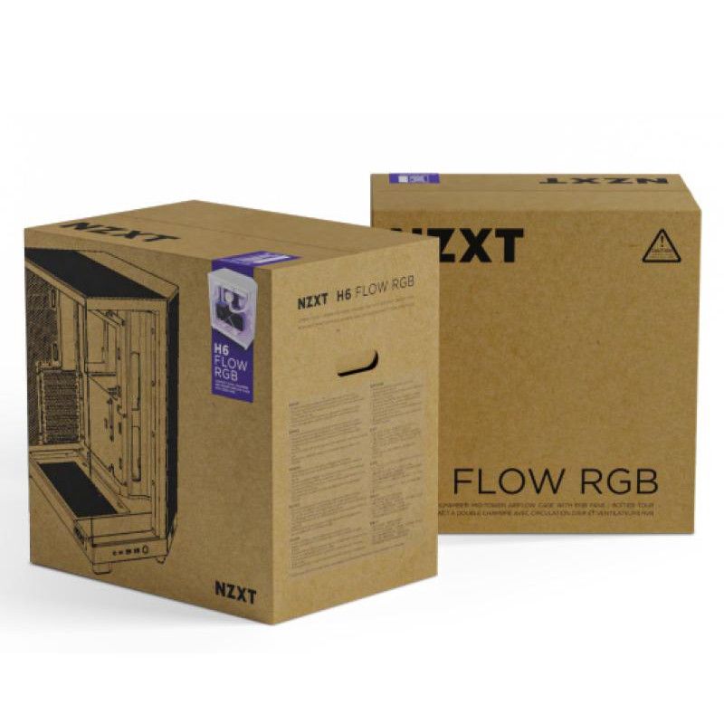 NZXT H6 Flow RGB Whiteo · Boîtiers · Informat Systems Strasbourg (image 18)