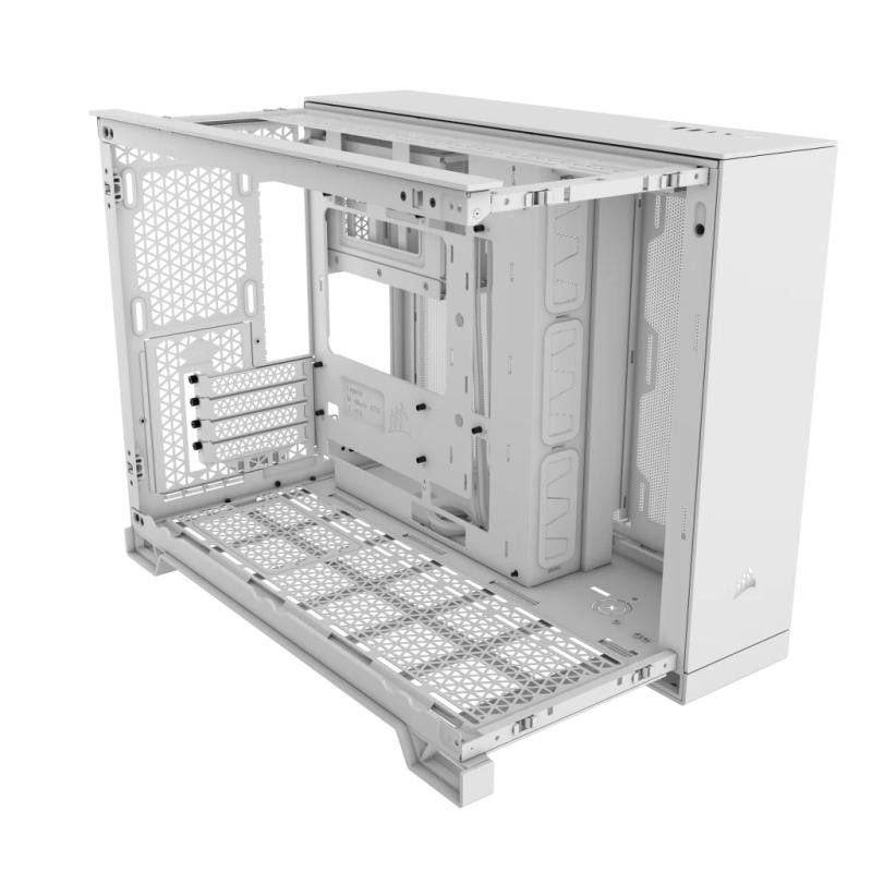 CORSAIR 2500D AIRFLOW Micro ATX Dual Chamber PC Case - White · Boîtiers · Informat Systems Strasbourg (image 3)