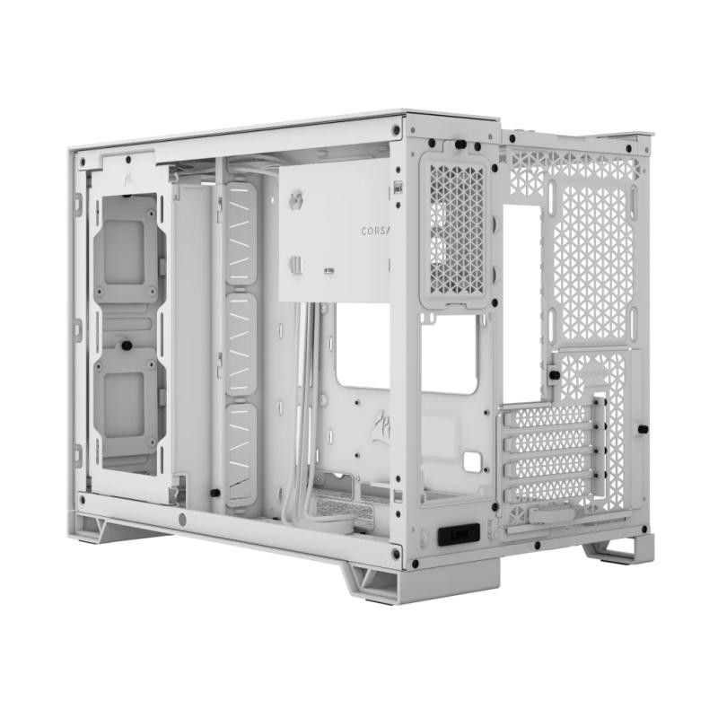 CORSAIR 2500X Micro ATX Dual Chamber PC Case - White · Boîtiers · Informat Systems Strasbourg (image 3)
