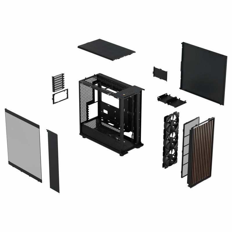 FRACTAL DESIGN FRACTAL North XL Charcoal Black TG Dark · Boîtiers · Informat Systems Strasbourg (image 20)