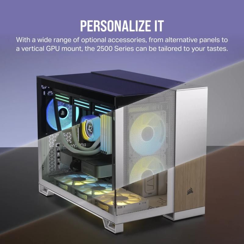 CORSAIR 2500X BLANC · Boîtiers · Informat Systems Strasbourg (image 3)