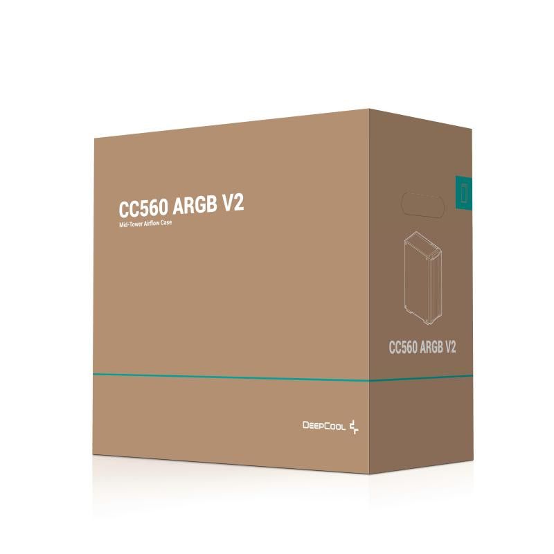DEEPCOOL CC560 ARGB V2 · Boîtiers · Informat Systems Strasbourg (image 13)
