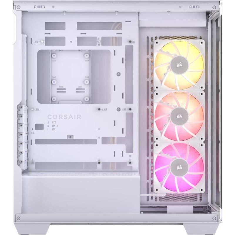 CORSAIR iCUE LINK 3500X RGB Mid-Tower PC Case, White · Boîtiers · Informat Systems Strasbourg (image 4)