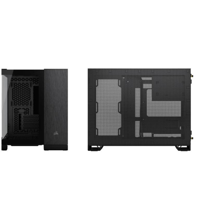 CORSAIR 2500X mATX PC Case, Black/Obsidian Aluminum · Boîtiers · Informat Systems Strasbourg (image 3)