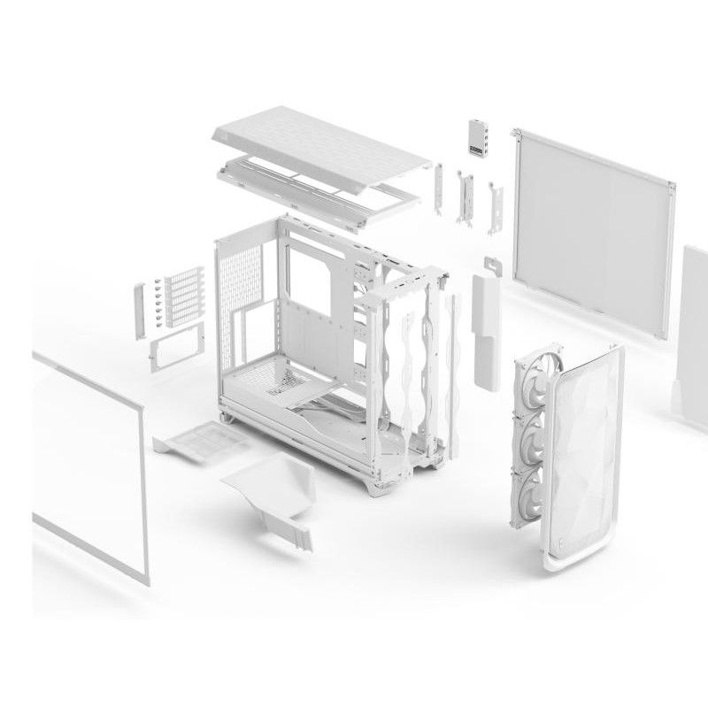 FRACTAL DESIGN FRACTAL Meshify 3 XL Ambience Pro RGB White TG Clear Tint · Boîtiers · Informat Systems Strasbourg (image 14)