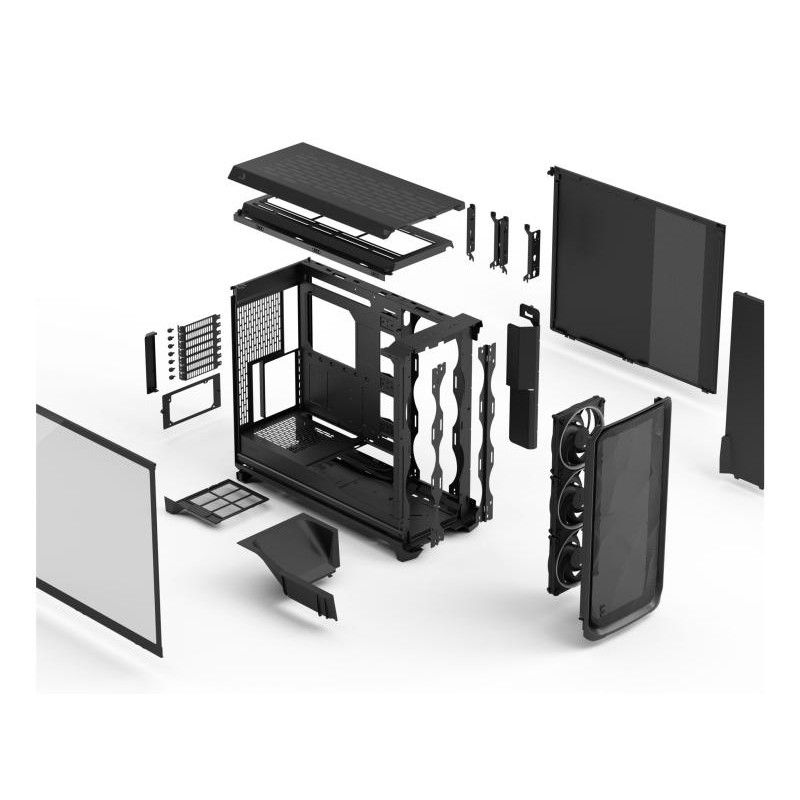 FRACTAL DESIGN Fractal Meshify 3 XL Black RGB TG Light Tint · Boîtiers · Informat Systems Strasbourg (image 14)