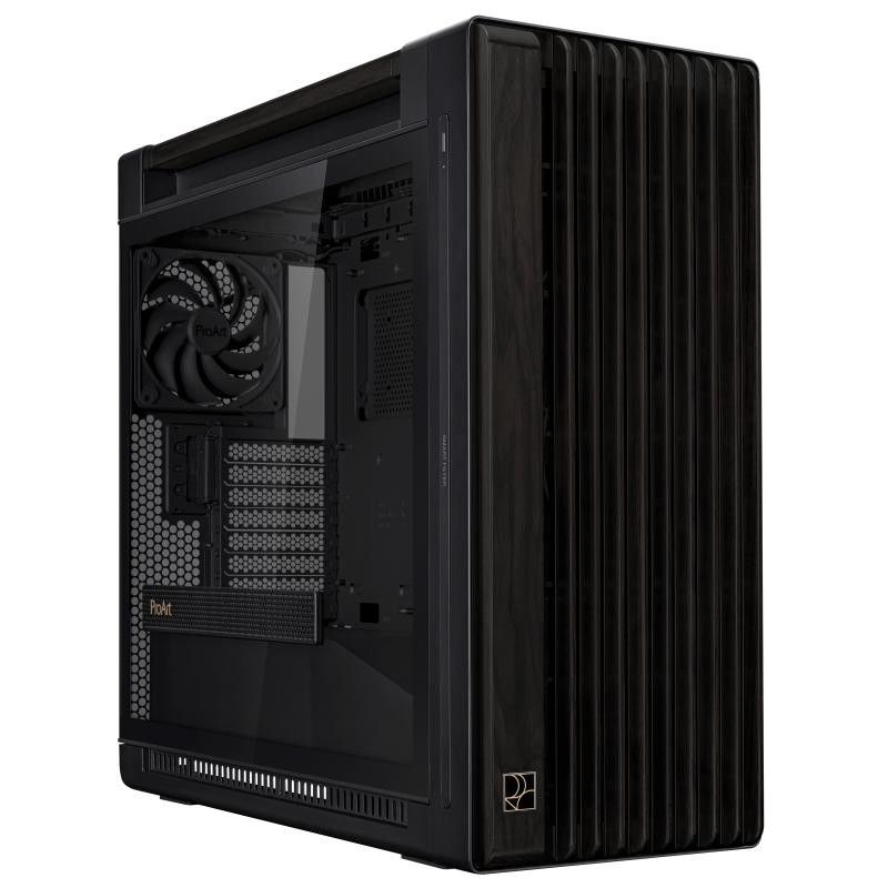 ASUS PROART PA602 WOOD TG PWM BLACK · Boîtiers · Informat Systems Strasbourg