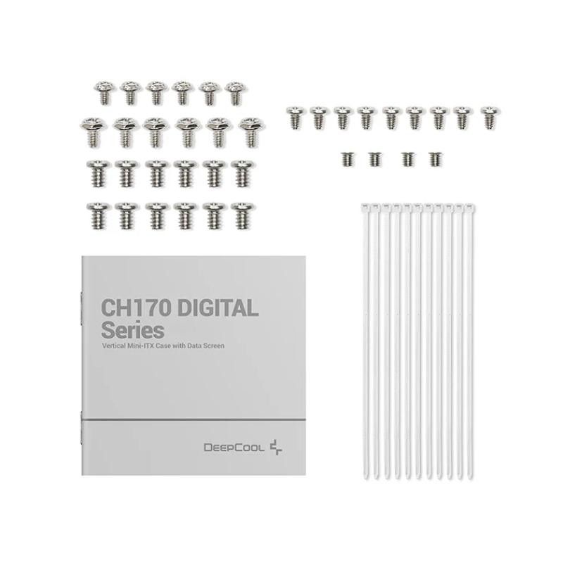 DEEPCOOL CH170 DIGITAL WHITE o · Boîtiers · Informat Systems Strasbourg (image 5)