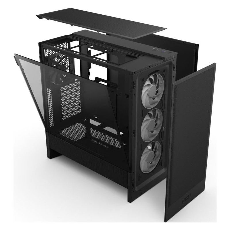NZXT H5 Flow RGB Black - reconditionné · Boîtier · Informat Systems Strasbourg (image 4)