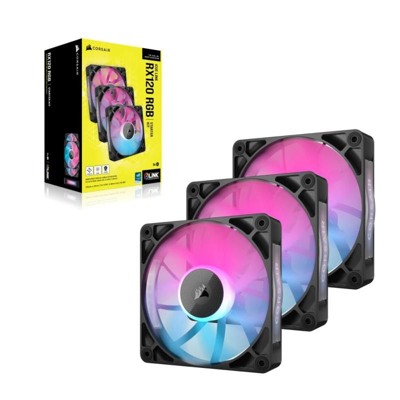 CORSAIR iCUE LINK RX120 RGB · Boîtiers · Informat Systems Strasbourg
