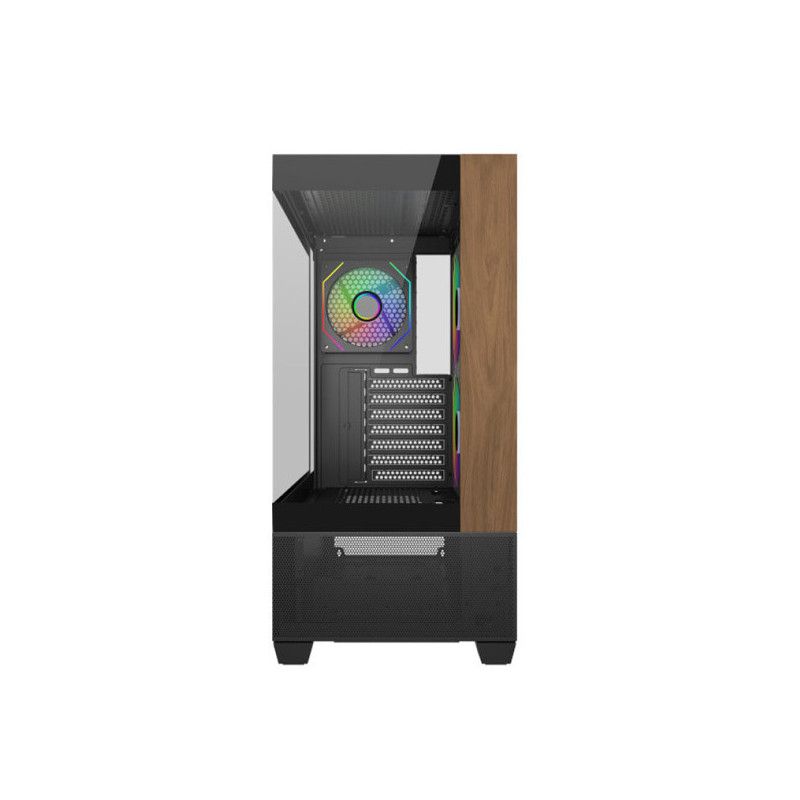COOLER MASTER Elite 690 Wood Black · Boîtiers · Informat Systems Strasbourg (image 2)