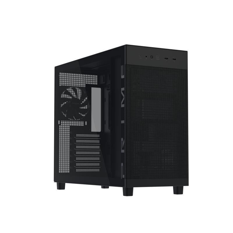 ASUS PRIME AP303 TG BLACK · Boîtiers · Informat Systems Strasbourg
