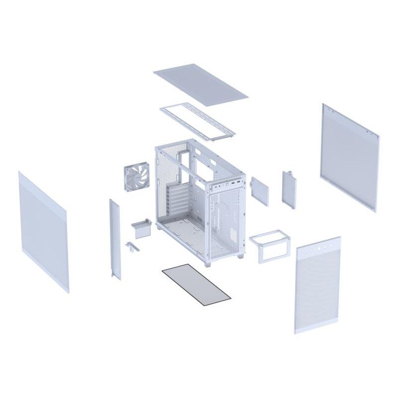 ASUS PRIME AP303 MESH WHITE · Boîtiers · Informat Systems Strasbourg (image 14)
