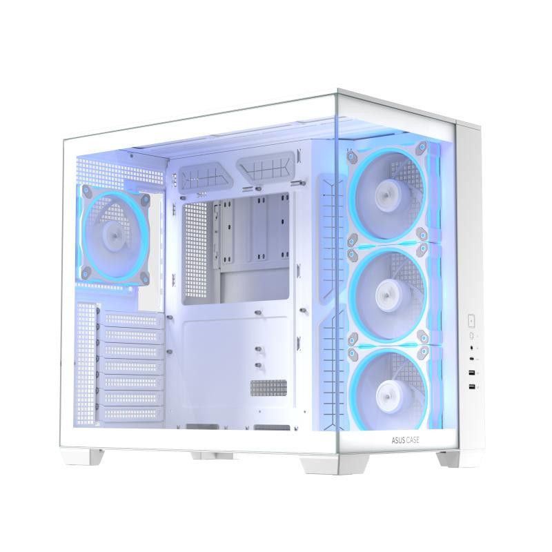 ASUS A32 PLUS TG ARGB WHITE · Boîtiers · Informat Systems Strasbourg (image 2)