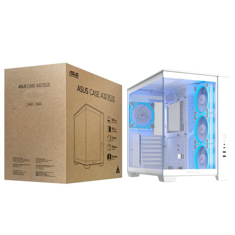 ASUS A32 PLUS TG ARGB WHITE · Boîtiers · Informat Systems Strasbourg (image 16)