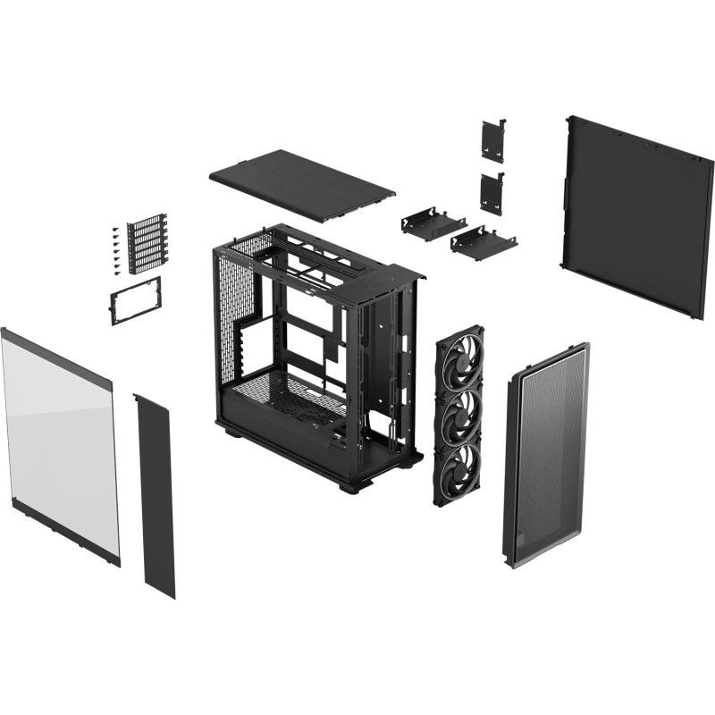 FRACTAL DESIGN FRACTAL Epoch XL Black TG RGB Light tint · Boîtiers · Informat Systems Strasbourg (image 6)