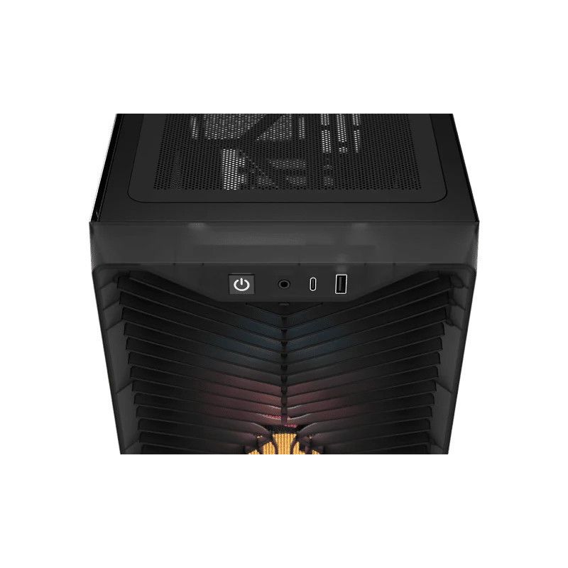 CORSAIR 3200D RS ARGB Mid-Tower Performance Case, Smoke · Boîtiers · Informat Systems Strasbourg (image 9)