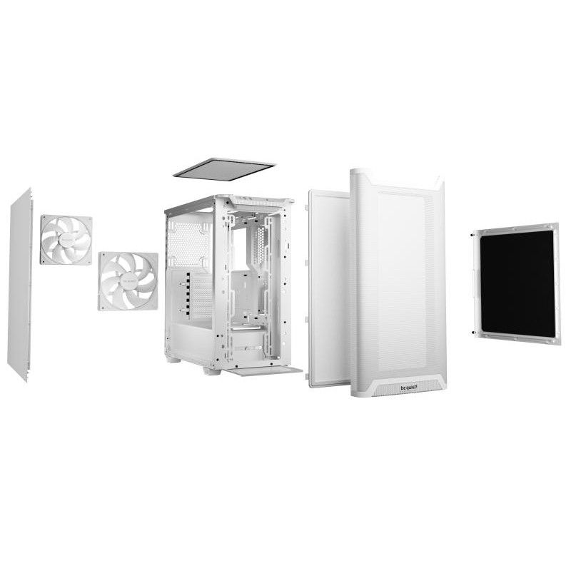 BE QUIET! PURE BASE 501 Airflow White · Boîtiers · Informat Systems Strasbourg (image 4)