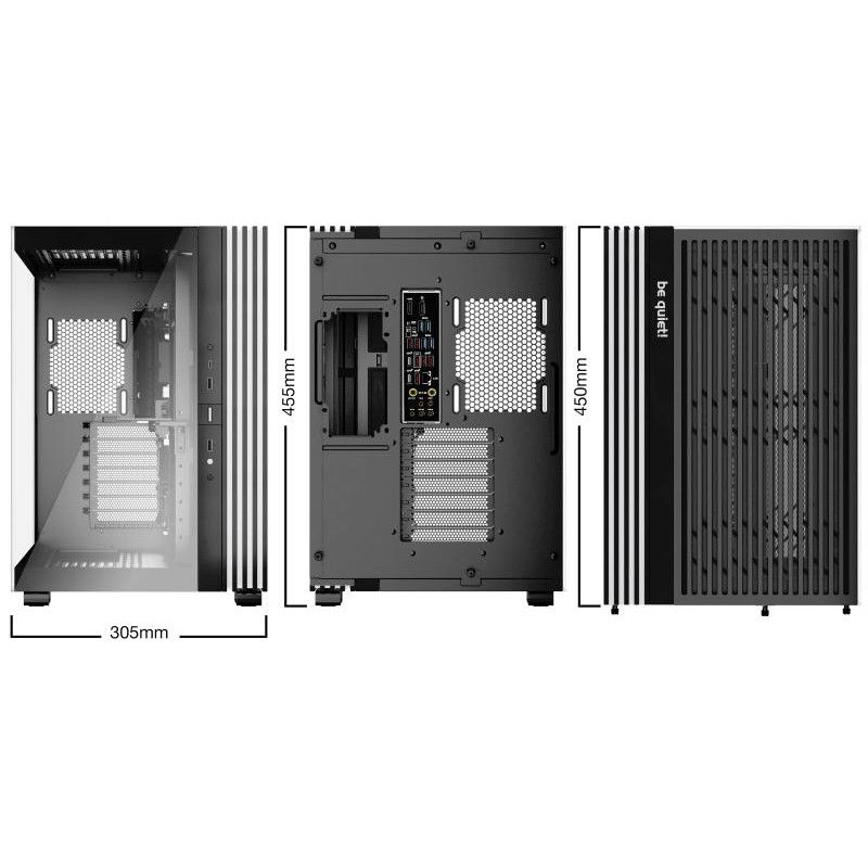 BE QUIET! LIGHT BASE 600 DX Black · Boîtiers · Informat Systems Strasbourg (image 2)